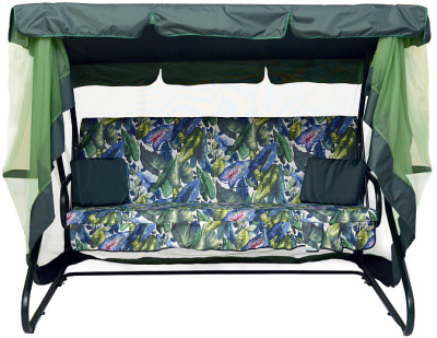 Качели садовые Sundays Garden Люкс-021 с сеткой с1405