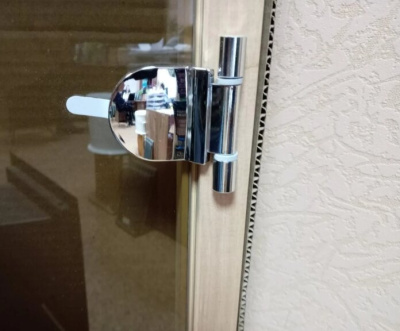 Дверь стеклянная для бани БО 180х70 бронза