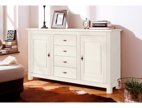 Комод ММЦ Рауна 24 белый воск 