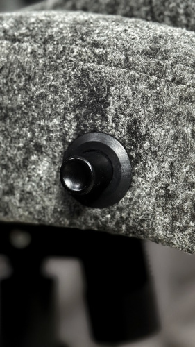 Вибромассажное кресло CALVIANO Veroni 56 серый плюш 