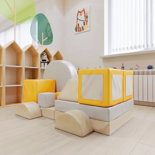 Мягкий игровой комплекс Автофургон ДМФ-МК-15.82.00 Pastel