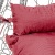Подвесное кресло Скай 01 графитовый подушка красный 