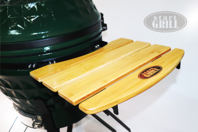 Керамический гриль-барбекю 24 дюйма зеленый 61 см