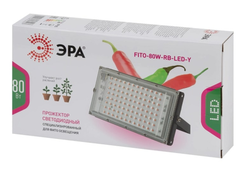 Светильник для растений ЭРА FITO-80W-RB-LED-Y / Б0053082