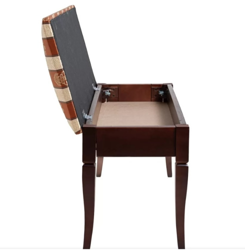 Банкетка Вивальди М коричневый полоса средне-коричневый 