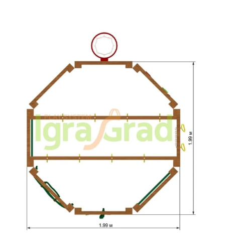 Спортивный комплекс IgraGrad WorkOut