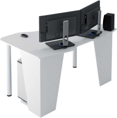 Стол игровой Таунт-2 белый 