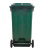 Мусорный контейнер 360л на колесах зеленый Мусорный контейнер 360л на колесах зеленый