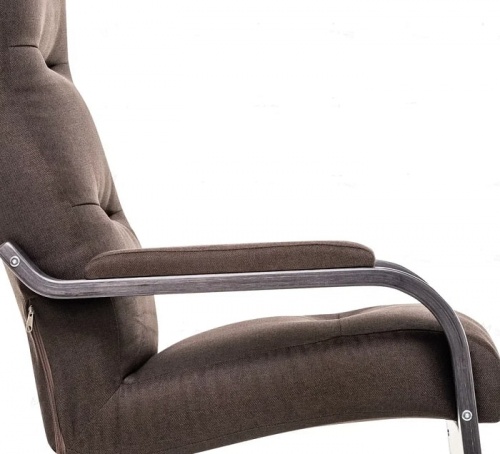 Кресло Leset ОСКАР венге текстура Малмо 28 