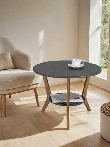 Стол журнальный BeautyStyle 13 серый бетон бук 