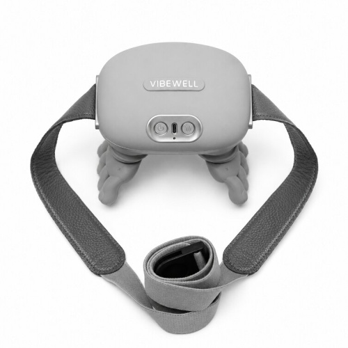 Массажер для тела ручной VibeWell P-054 GRAY