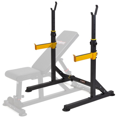 Скамья для жима штанги VictoryFit VF-T25 черный желтый