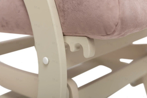 Кресло-маятник Leset Альва слоновая кость Crash lux 6