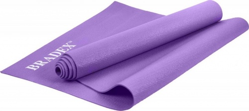 Коврик для йоги и фитнеса 173*61*0,3 фиолетовый