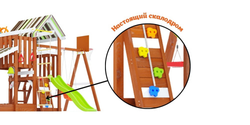 Детская площадка для дачи Савушка TooSun 9 салатовый