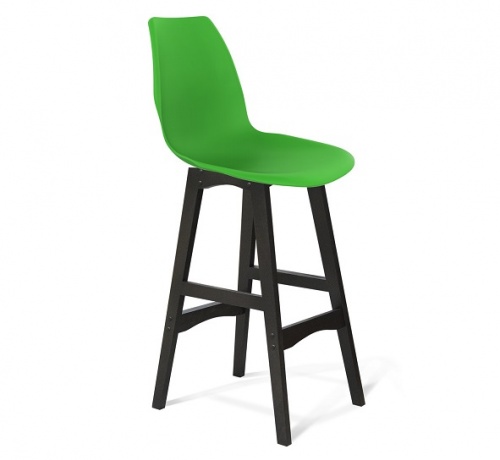 Стул барный Sheffilton SHT-ST29/S65 зеленый RAL6018 венге 