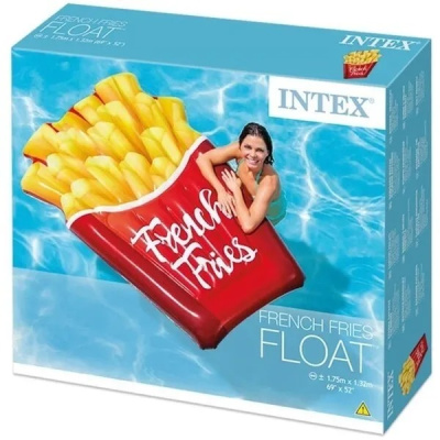 Надувной плот Intex Картофель фри 168x119x18 см 58775EU
