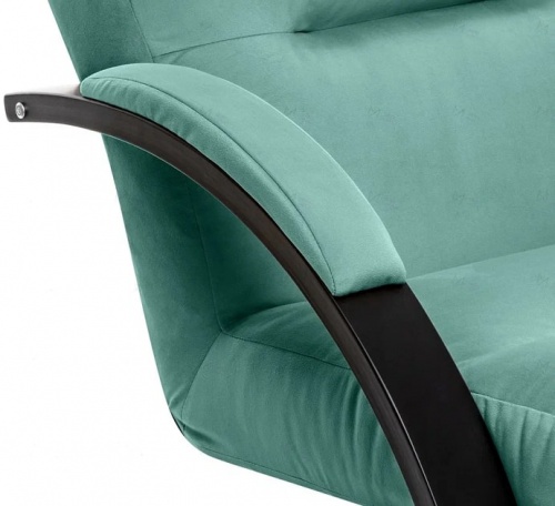 Кресло-качалка Leset Милано венге Velur V43