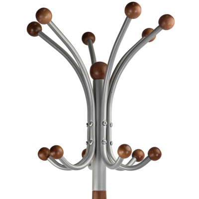 Вешалка напольная Д 2 металлик средне-коричневый 