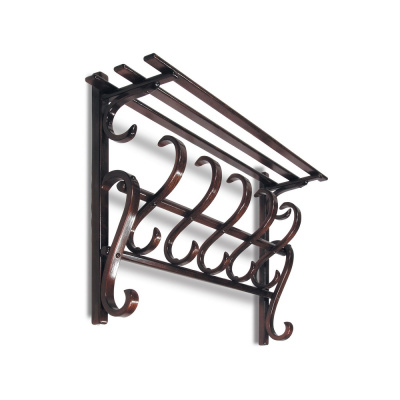 Настенная вешалка В 7Н темно-коричневый 