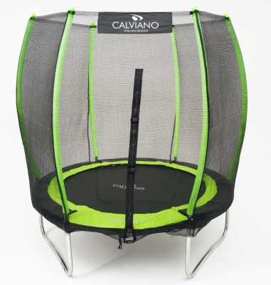 Батут с защитной сеткой Calviano 183 см 6ft OUTSIDE master green
