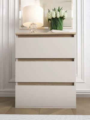 Комод СН-125.03 дуб скандинавский кашемир 