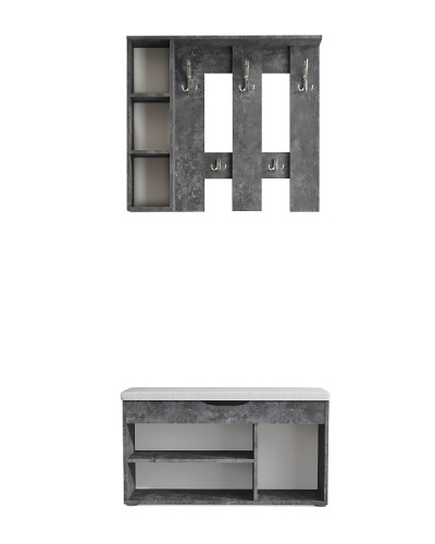 Банкетка Норд СН-122.08 бетон спаркс 