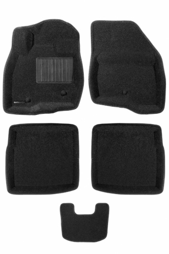 Коврики салона текстильные 3D FORD Explorer (2010-2015) Businesss (черные)