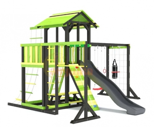 Детская спортивная площадка для дачи Савушка 15 Color-5