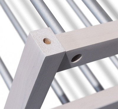 Полка для обуви Sheffilton Альберо SHT-SR9-4 беленый 