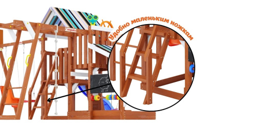 Детская площадка для дачи Савушка TooSun 9 синий