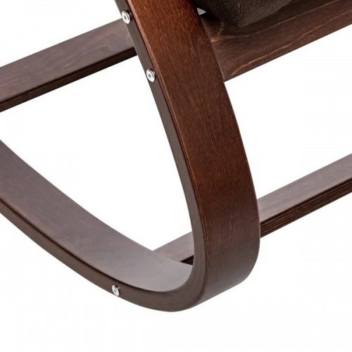 Кресло-качалка Leset Милано орех текстура Малмо 28