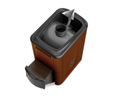 Печь для бани Термофор Ангара 2012 Inox ДА ЗК ТО терракота от Vishop.by 