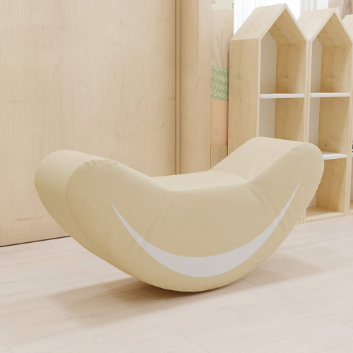 Контурная игрушка Улыбка-качалка ДМФ-МК-01.10.01 бежевый