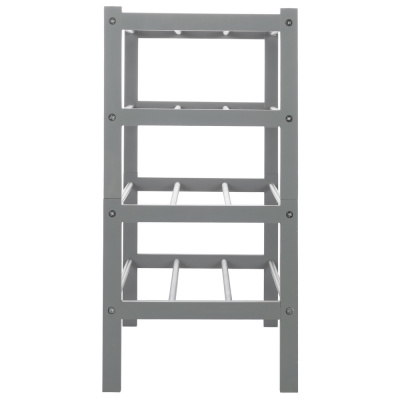 Обувница Атлас комплект 2 шт серый 