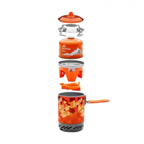 Горелка газовая туристическая Fire-Maple Star X2 оранжевый