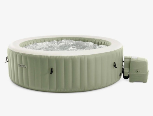 Бассейн-джакузи Intex 216x71 см (28428GN) оливковый