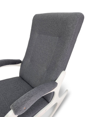 Кресло-качалка Бастион 2 Memory 15 с белыми ногами