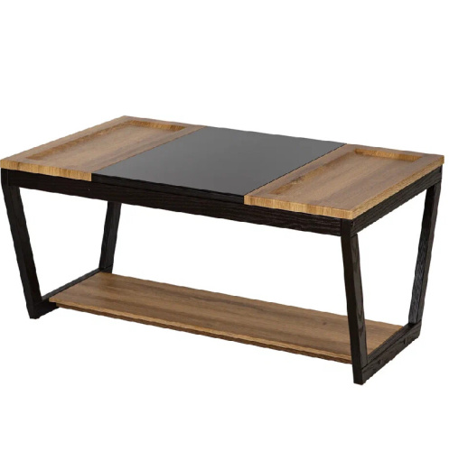 Стол журнальный BeautyStyle 33 дуб вотан черный 