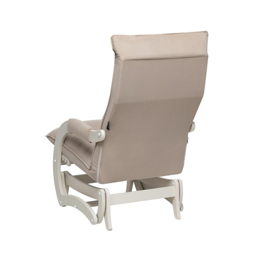 Кресло-маятник Leset Луно слоновая кость Velur V18