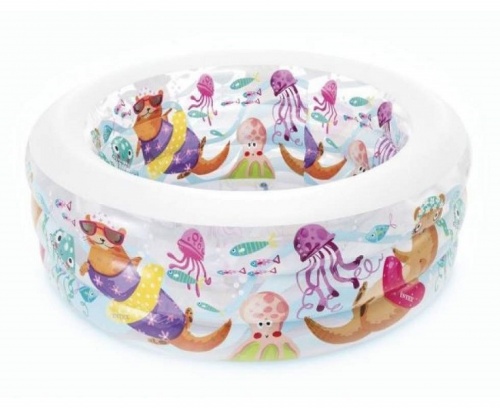 Бассейн детский надувной Intex Аквариум Маленькая выдра (58480)