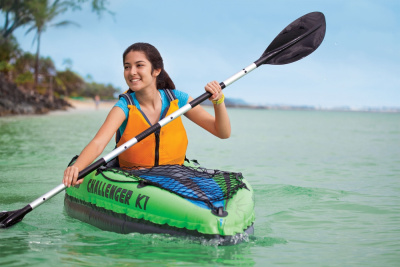 Лодка-каяк надувная Intex Challenger K1 68305NP (Китай)