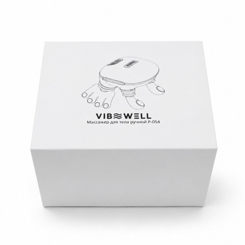 Массажер для тела ручной VibeWell P-054 BLACK