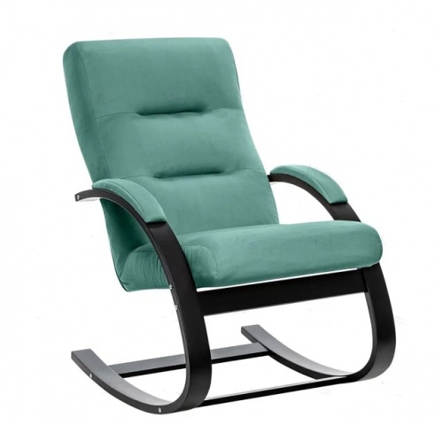 Кресло-качалка Leset Милано венге Velur V43