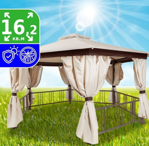 Тент садовый Green Glade 1150 2,5х2,5х2,5м