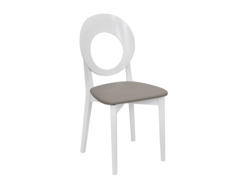 Стул Leset Хьюстон белый экокожа 526 