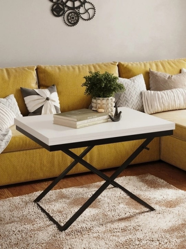 Стол-трансформер Манхэттен белый 