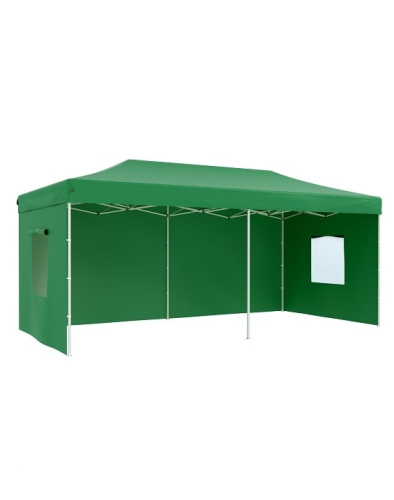 Тент садовый Helex 24366 3x6х3м полиэстер зеленый