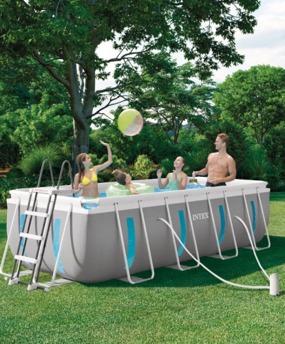 Бассейн каркасный Intex Clearview 400х200х122см 26770