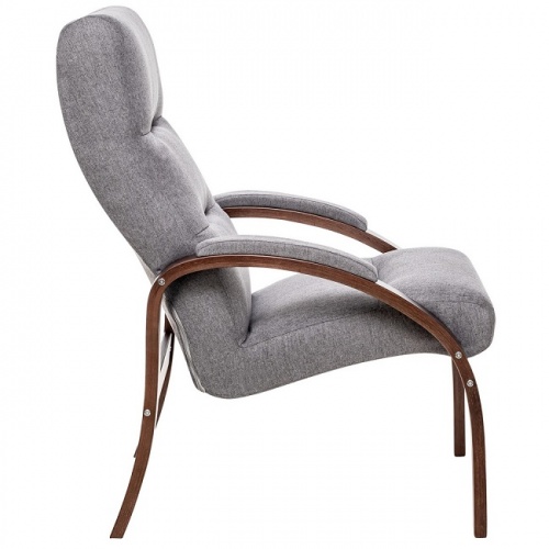 Кресло Leset Лион орех текстура Малмо 90 